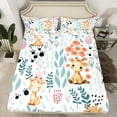 thumbnail image 2 of Homewish Kawaii Giraffe 4 Pieces Queen Sheet Sets for Teens Boys Girls,Flower Animal Ultra Soft Flat Sheet,Dreamy Princess Queen Fitted Sheet,Ultra Soft Home Decor, 2 of 7