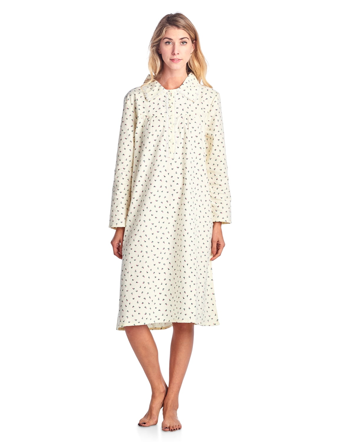 long flannel night gowns