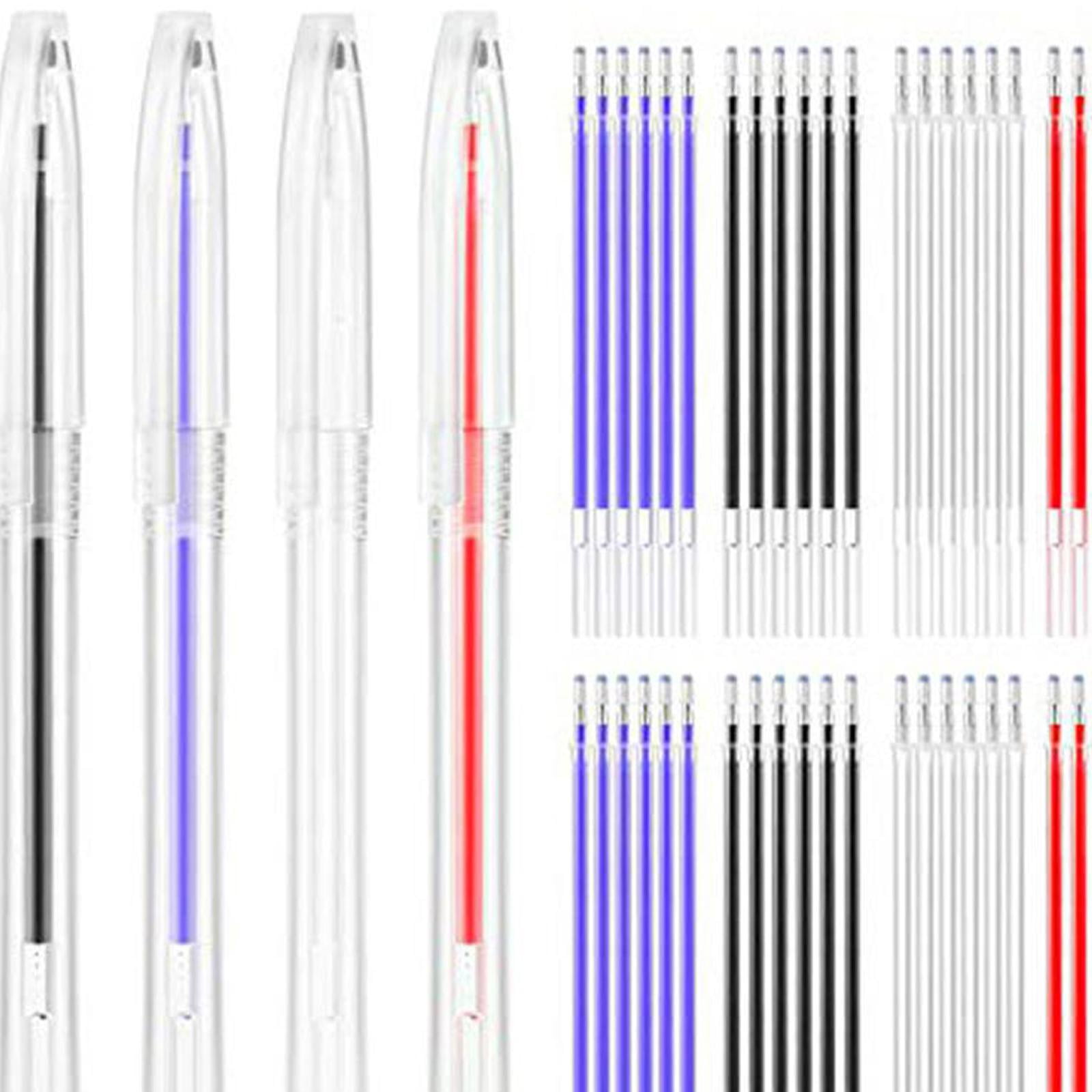 balikha 4x Marker Pen, 1 Set Heat Erasable Marking Pens 4Color 13Pcs