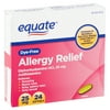 Equate Dye-Free Allergy Relief Diphenhydramine Softgels, 25 mg, 24 Count