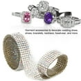 thumbnail image 1 of 1m De Diamantes De Imitación De Cristal De Malla De Cristal Con Bandas De Hierro En Apliques De Zapatos De Vestir De Boda Adornos Para Zapatos De Vestir De Boda, 1 of 7