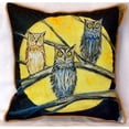 thumbnail image 4 of Night Owls Extra Large Zippered Pillow 22x22, 4 of 4