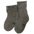 thumbnail image 3 of Lian LifeStyle Baby Boys 1 Pair Remarkable, Cozy, Colored and Soft Wool Socks Size 6M-12M Grey, 3 of 3
