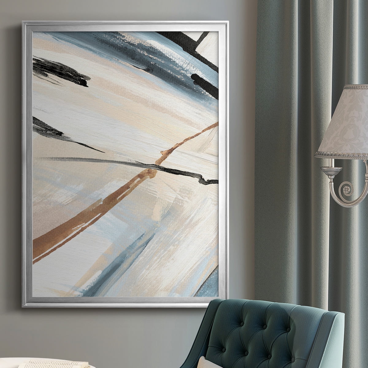 Dancing Wind Revisit II Premium Classic Framed Print - Ready to Hang