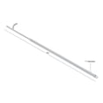 thumbnail image 2 of Concord 43" Fire Poker for Fire Pit. One Piece Sturdy Stainless Steel Construction. for Campfire, Indoor and Outdoor Fireplace, Camping, 2 of 2