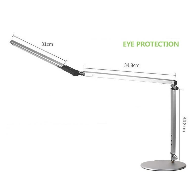 Long Arm 360 Rotating Desk Lamp Work Reading Folding Simple LED Table Lighting Desk Lamp Eye care Drafting Table Lamp Dimmable Office Light 3