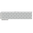 thumbnail image 2 of Victorian Sofa Upholstery Fabric by the Yard, Simplistic Outline Baroque Monochrome Grotesque Motif Repetition, Decorative Fabric for DIY and Home Accents, Charcoal Grey White by Ambesonne, 2 of 4
