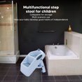 thumbnail image 4 of 2 Step Stool,Toilet Potty Training Stool For Baby Bathroom, 4 of 8