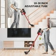 thumbnail image 3 of Moosoo Lightweight Stick Vacuum, 17Kpa Powerful Suction  Corded Vacuum for hardfloor, 3 of 8