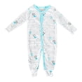 thumbnail image 1 of Mameluco Disney Baby Niño 12 Meses Estampado Rayas y Mickey Mouse Azul, 1 of 3