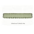 thumbnail image 3 of Long Fabric Table Runner with Ruffled Edge for Coffee, Dining, TV Cabinet Decor, Multiple Colors, 35x10cm, 3 of 6