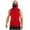 Red, variant on ZZwxWA Men's Cotton Hooded Tank Tops, Solid Color Cut Off Athletic Muscle Shirts Sleeveless Drawstring Summer Trendy Clothes Online Shopping