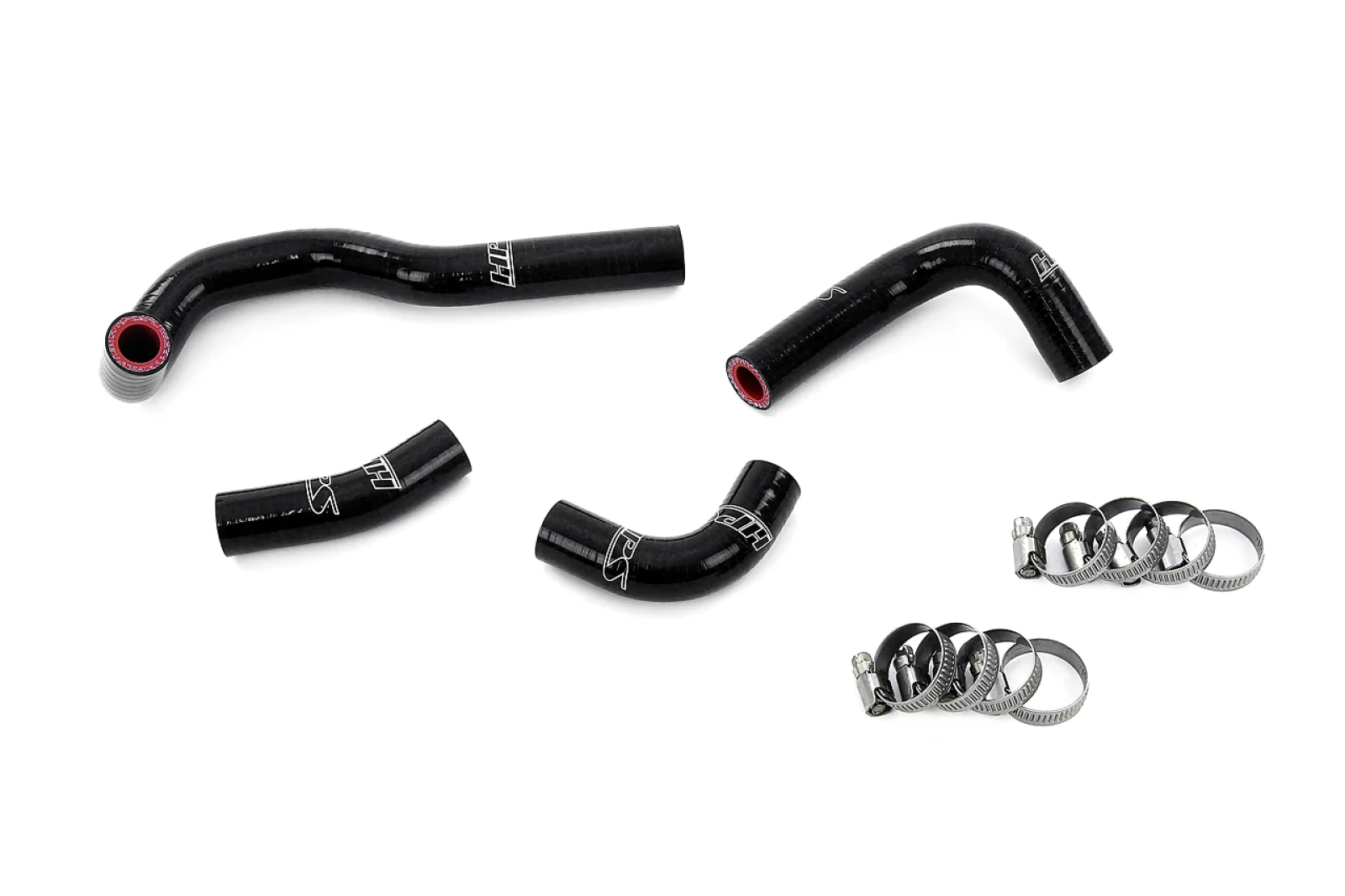 HPS Black Silicone Heater Hose Kit Toyota Supra MK4 JDM Right Hand