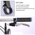thumbnail image 4 of Manija de freno de bicicleta: palanca de freno de mano de bicicleta universal de aleación de aluminio, se aplica a bicicleta de carretera MTB Freno de bicicleta BMX de 2,2 cm de diámetro, un par (pla, 4 of 5