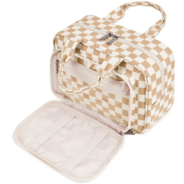 Neceser de viaje Narwey de tamaño completo para mujer (Light Check)