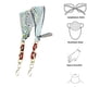 thumbnail image 3 of Cadena de gafas Cadena de gafas de sol Cadena de máscara de moda Cadena de cordón Cadena de máscara facial para mujeres y hombres, 3 of 5