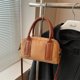 thumbnail image 4 of Bolso Bandolera Otoño Invierno Ante Vintage Boston Pillow Bag (marrón), 4 of 9