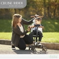 thumbnail image 3 of Evolur Cruise Rider Stroller with Canopy, Easy to Carry Travel Stroller, Koala Gray, 3 of 8