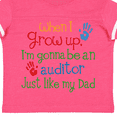 thumbnail image 4 of Inktastic Future Auditor Like My Dad Boys or Girls Toddler T-Shirt, 4 of 5