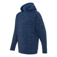 thumbnail image 2 of J. America Girl's Cosmic Fleece Hooded Pullover Sweatshirt, Style 8610, 2 of 3