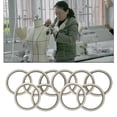 thumbnail image 4 of 10 Rollos De Cuadrícula De Marcado Cinta Autoadhesiva Acabado Estrecho Para Coser Blanco Sunnimix cintas de protección, 4 of 8