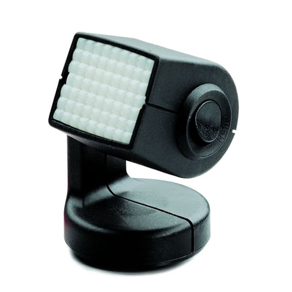 HELLA 004532101 4532 Series Map Lamp with Black Permanent Mount Housing