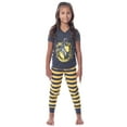 thumbnail image 5 of Harry Potter Girls' Hogwarts House Crest Short-Sleeve Jogger Pajama Set - Gryffindor Slytherin Ravenclaw Hufflepuff, 5 of 5