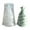 green, variant on Dengmore Christmas Tree Silicone Mold Scented Candle Molds for Candle Making Silicone Ornament Mould for DIY Wax Candle Soap Art Craft Cake Chocolate Home Christmas Decoration, Pigments