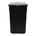 thumbnail image 4 of Bote de Basura Plastic Trends Tacho con Ruedas 135 L Negro, 4 of 4