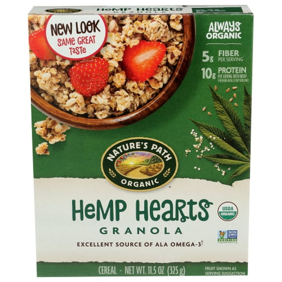 (Pack of 12) Nature's Path Granola Hemp Plus Whole Food Organic 11.5 Oz