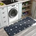 thumbnail image 3 of Dark Blue Sun Moon Star Pattern Kitchen Rug Mat,Kitchen Runner Rugs Non Skid Washable,Decorative Kitchen Floor Mats for Kitchen,Sink,Laundry,17"x47.2", 3 of 7