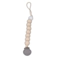 thumbnail image 4 of Clip para chupete de silicona para dentición de bebé, mordedor, correa para masticar, fácil de limpiar, color beige, 4 of 14