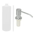 thumbnail image 3 of Botella de jabón para platos, dispensador de jabón, dispensador de bomba de acero inoxidable, accesorio para el hogar, artesanía superior, 3 of 12