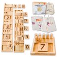 thumbnail image 1 of LITTLE BUD KIDS Counting Pegs Ten Frame Math Game - Number Peg Boards with Addition & Subtraction Flash Cards, A Number Learning Resources, 1 of 9