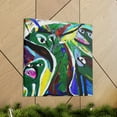 thumbnail image 6 of Otters in Abstraction - Canvas, 6 of 10
