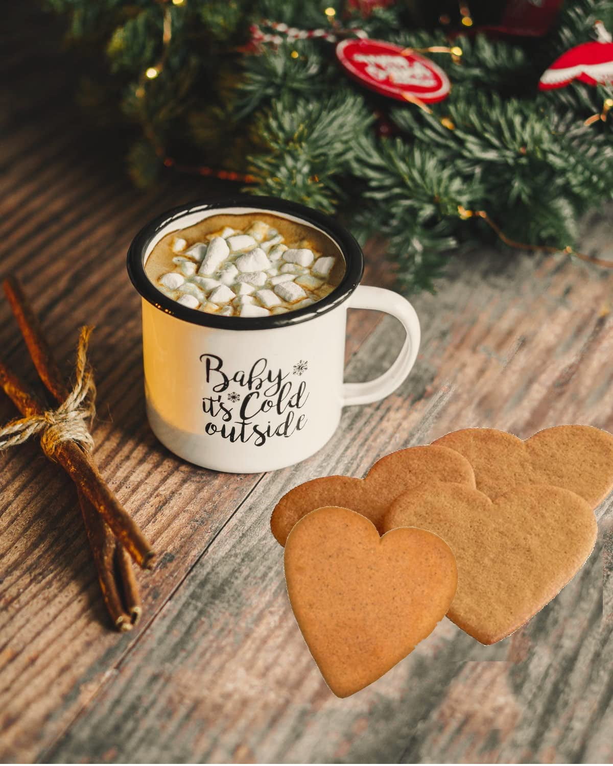 Pepparkakor Swedish Cookies - Heart-Shaped snaps - Vegan Cookies - Dairy-Free Cookies on the Go - Food Gift for Holiday - 14.11 Ounces