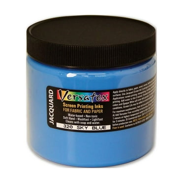 Jacquard Versatex Screen Printing Ink, 16 oz., Sky Blue