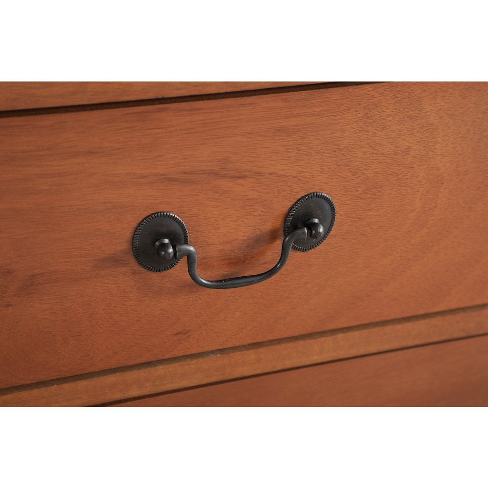 Glory Furniture Louis Phillipe Chest in Oak Color