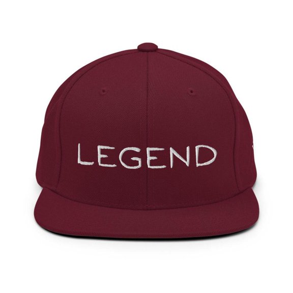 LEGEND Embroidered Snapback Hat