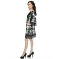thumbnail image 2 of White Mark Robe Universelle 803-20-S pour Femmes, Noir - Petit, 2 of 5