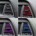 thumbnail image 2 of Trayknick 10 Pcs Auto Auto Sortie d'Air Intérieure Autocollants Décoratifs Bande Accessoire, 2 of 13