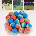 thumbnail image 3 of 80 Pcs Golf BallsSoft Foam Garden Golf Balls Practice Golf Balls Sponge Rainbow Golf Balls for Indoor Outdoor, 3 of 7