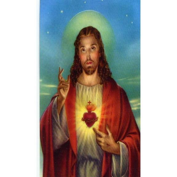 Prayer of the Sick holy card - laminated - Pack of 25