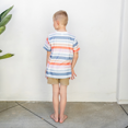 thumbnail image 4 of PatPat Family Matching Blue Short-sleeve Tee or Colorful Stripe Camisole Dress, 4 of 8