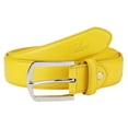 thumbnail image 2 of Falari Men Genuine Leather Casual Dress Belt With Single Prong Buckle 15 Colors, 2 of 6