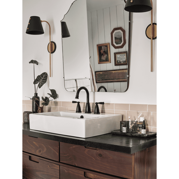 Moen Inc Moen Banbury 2-Handle Widespread Bathroom Faucet with Pop-Up - Single Pack
