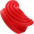 thumbnail image 4 of Silicone Cake Pan,cake Pan Non Stick,spiral Baking Pans,9 Inch(red), 4 of 5