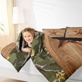 thumbnail image 3 of Feelyou Texas Stars Bedding Comforter Set 7-Piece, Rustic Camo Full Bedding Set, 3 of 7