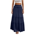 thumbnail image 3 of Sentmoon Maci Skirt Elastic Waist Short Skirts for Women Comfy Solid Color with Pockets Regular Fit Skirt for Women for Lounge and Sleep S-2XL, 3 of 6