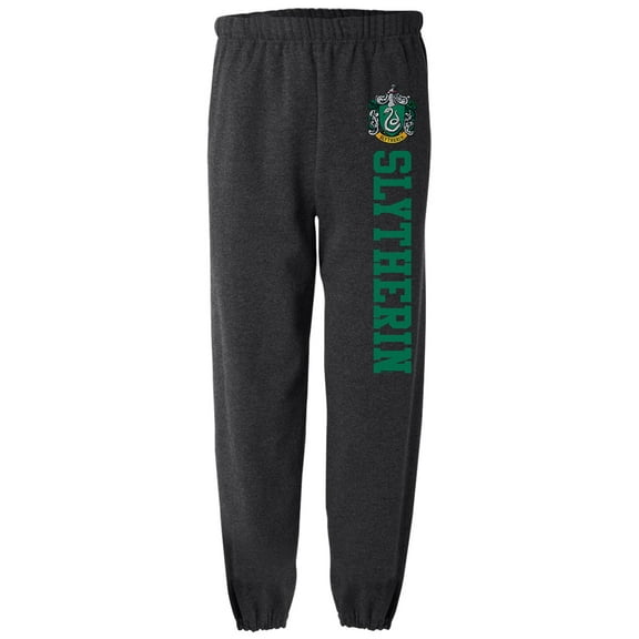 Harry Potter Slytherin Collegiate Unisex Jogger Sweatpants for Men and Women